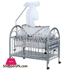 Shopino Baby Full Metal Cot &Amp; Baby Cradle - 239