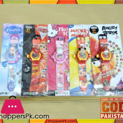 Cartoon Characters 24 Grids Automatic Projector Watch One Pieces