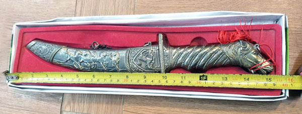 Chinese Sword Decoration Steel Blade 15 Inch