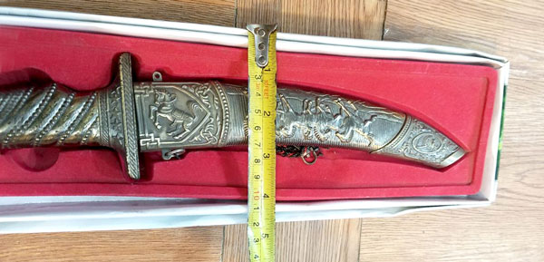 Chinese Sword Decoration Steel Blade 15 Inch