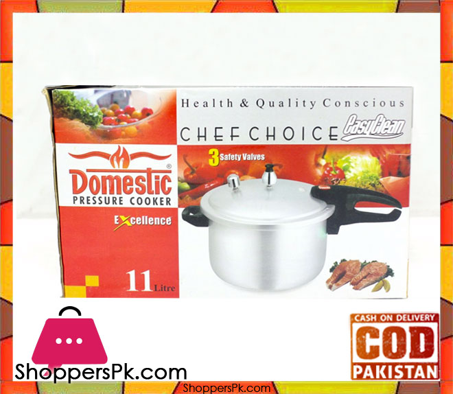 Domestic Excellence Pressure Cooker 11 Litre