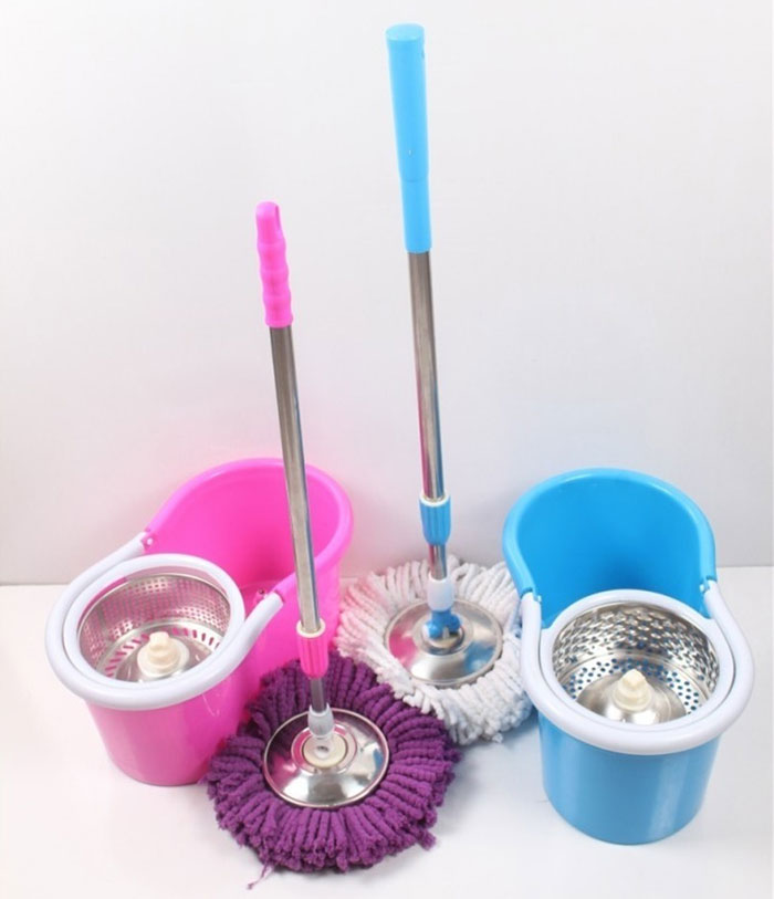 Easy Spin Mop 360 Rotate Stainless Steel Spin Mop