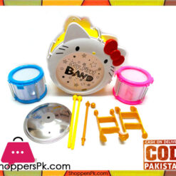 Hello Kitty Cartoon Mini Jazz Drum Set For Kid