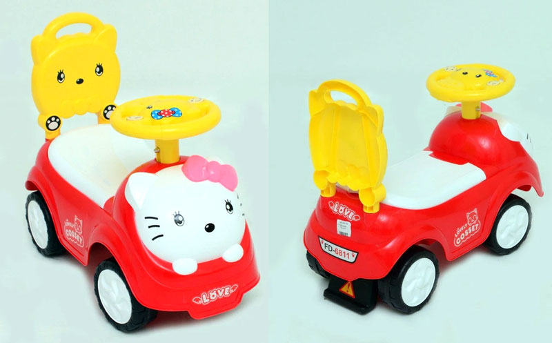 Hello Kitty Children Ride On Push Car 4 Hello Kitty Children Ride On Push Car