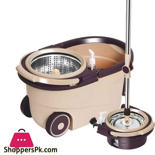 Easy Spin Mop 360 Rotate Stainless Steel Spin Mop