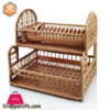 Homeket Plastic 2 Layer Dish Drainer Iran Made