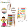 Kids Calculation Educational Wooden Abacus Counting Frame Big Size 1 Kids Calculation Educational Wooden Abacus Counting Frame Big Size