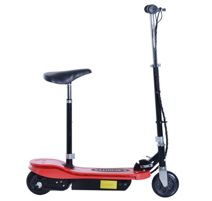 Kids E Scooter Ride On Folding Electric Bike 12V Rechargeable Battery With Light