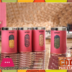 Limon 4 Pcs Spice Jar Large