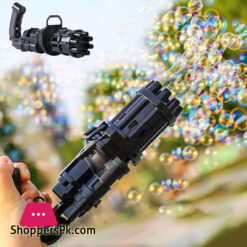 Machine Gun Automatic Bubble Machine Electric Bubble Toy Gun