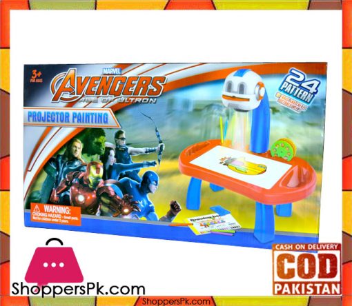 Marvel Avengers Projector Painting 24 Pattern For Kid