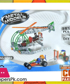 Metal Model Construction 183 Pieces For Kid