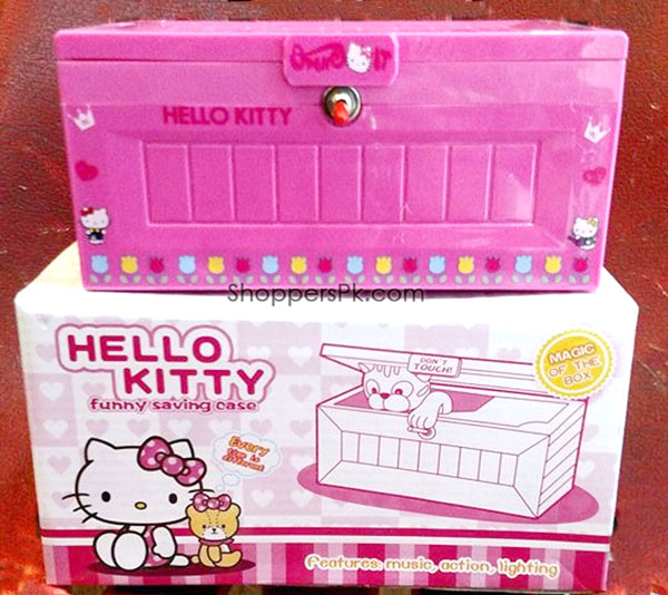 Mini Happy Bank Hello Kitty - Funny Saving Case