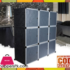 Multi-use 9 Cube Storage Cabinet