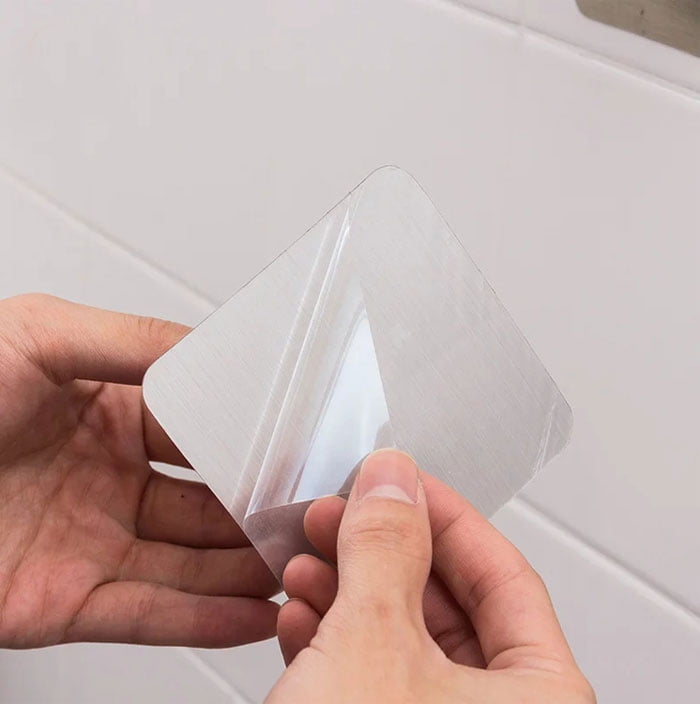 Multifunction Broom Mop Hook Pole Holder Spring Clip Design