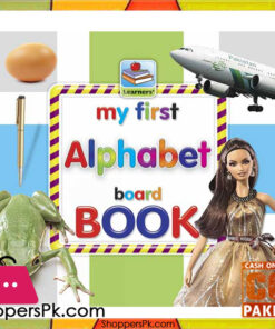 My First  Alphabet Board Book 6.5 Inch
