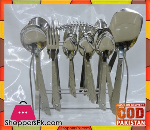 High Quality Stainless Steel Cutlery Set 29 Pieces CB2