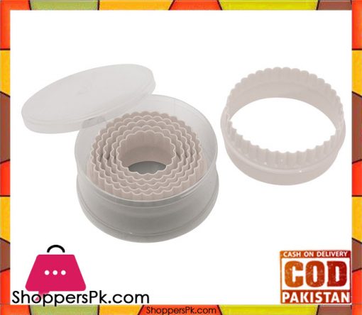 Pedrini Gadget 6 Round Cutter Plastic White