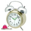 CRA845NR18 Rhythm Value Added Melody and Bell Snooze Light Silky Move Alarm Clock 13x19x7cm