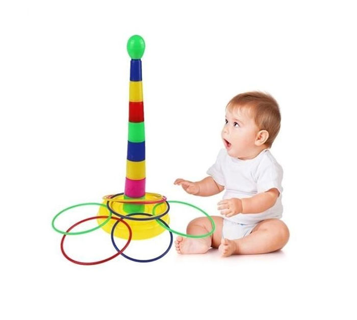 Ring Toss Game For Kids Multicolour