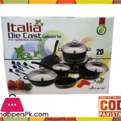 Sonex Italia Die Cast Non-Stick Cookware Sat 20 Pieces