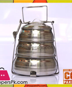 Stainless Steel Indian Three Steps Lunchbox