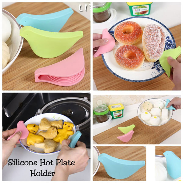 Silicone Hot Plate Holder 2 Pcs Set