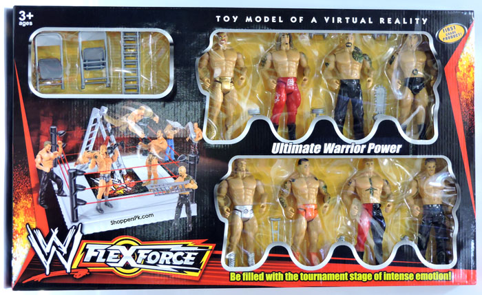Wwe Flexforce 8 Action Wrestling Figures 5 Wwe Flexforce 8 Action Wrestling Figures