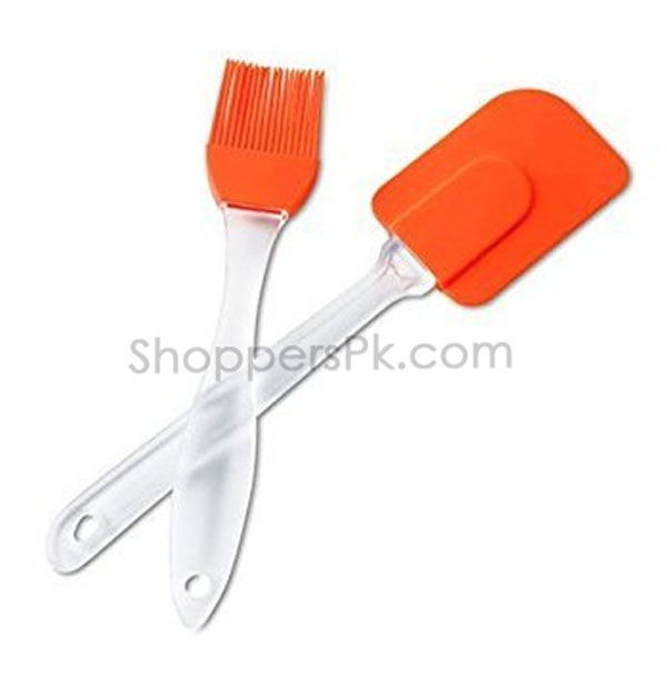 Yzj Silicone Spatula &Amp; Brush Set