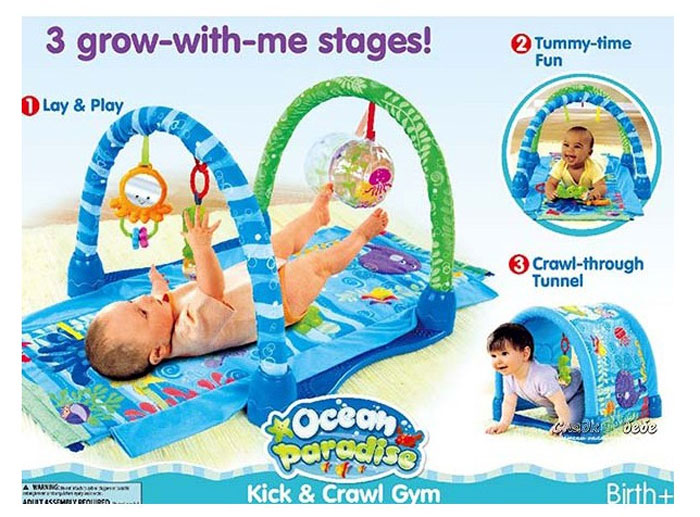 Ocean Paradise Kick And Crawl Gym
