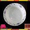 Marble Bowl Blue Flower 8 Inch One Piece