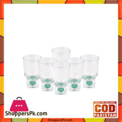 Acrylic Square Base Crystal Tumbler - Set 6 Pieces - Green - BH0015AC