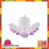 Acrylic Rocket Water Set - 7 Pcs - Purple - BH0132AC
