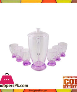 Acrylic Rocket Water Set - 7 Pcs - Purple - BH0132AC