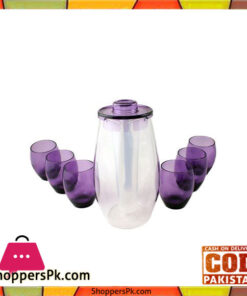 Acrylic Water Set - 7 Pieces - Purple - BH0060AC