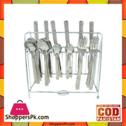 Elegant 24 Pieces Cutlery Set Germany - Silver - EL87