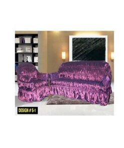 Fashioncity Sofa Covers Protector Slipcover - 5 Seater -Purple