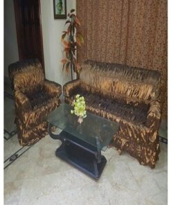 Elastic Silk 5 Seater Sofa Cover