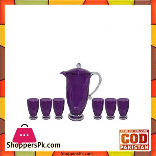 Acrylic Acrylic Water Set 7pcs - Purple - BH0167