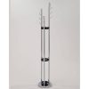 Stainless Steel Cloth Stand - Silver & Black