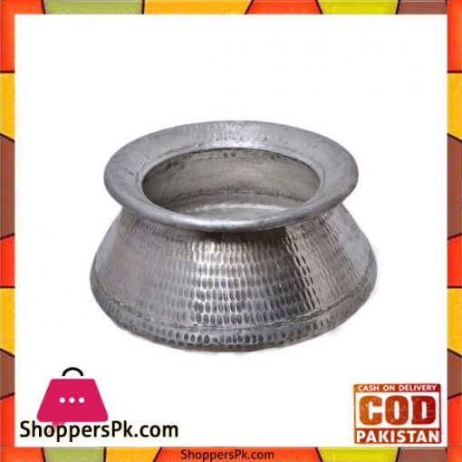 Professional Silver Sindhi Degh - 4 Kg