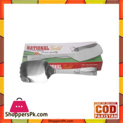 National Gold Set of 6 - Stainless Steel Spoons - Silver