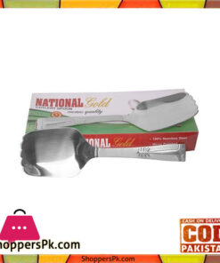National Gold Set of 6 - Stainless Steel Spoons - Silver