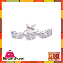 Pack of 3 - Strainer - Silver