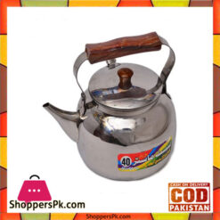 High Quality Silver Tea Kettle - 1.5 Litre