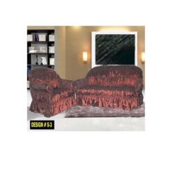 Sofa Covers Protector Slipcover - 5 Seater - Dark Pink