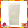 Laundry Basket Plastic - Off White 2 Laundry Basket Plastic - Off White