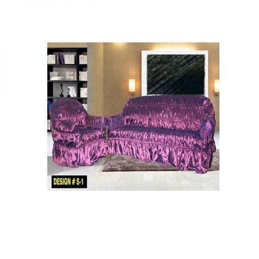 Sofa Covers Protector Slipcover - 5 Seater – Purple
