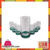 Acrylic Crystal Bracelet Acrylic Water Set - 7 Pcs - Green - BH0022AC