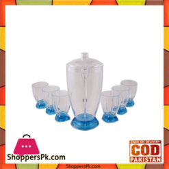Acrylic Rocket Water Set - 7 Pcs - Blue - BH0132AC